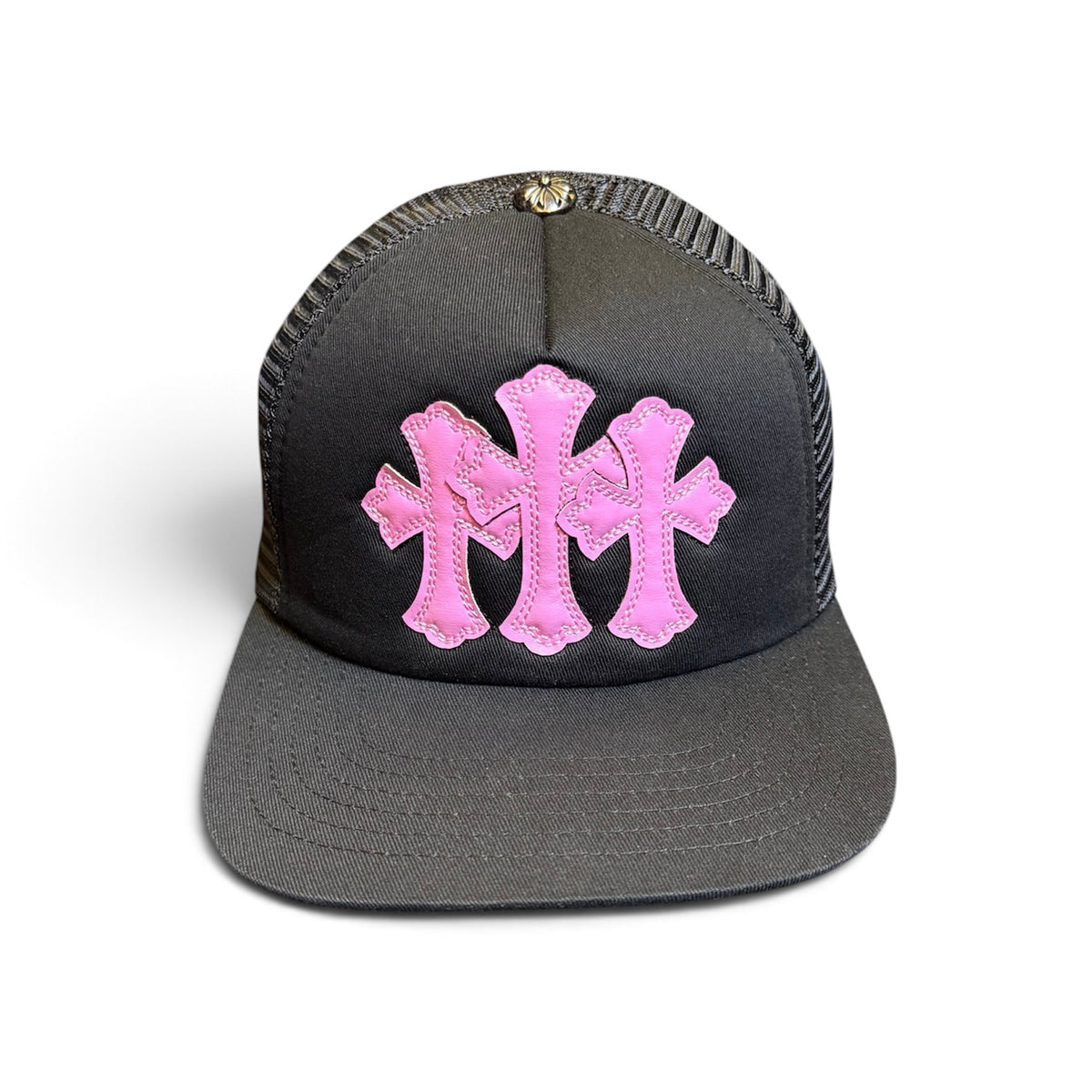 Chrome Hearts Cemetery Cross Trucker Hat