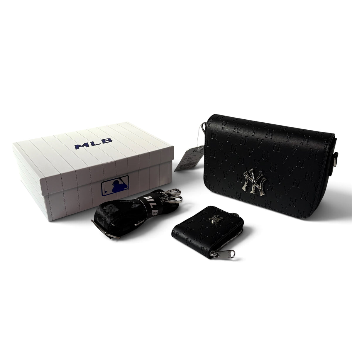 MLB Korea New York Monogram Sling Bag