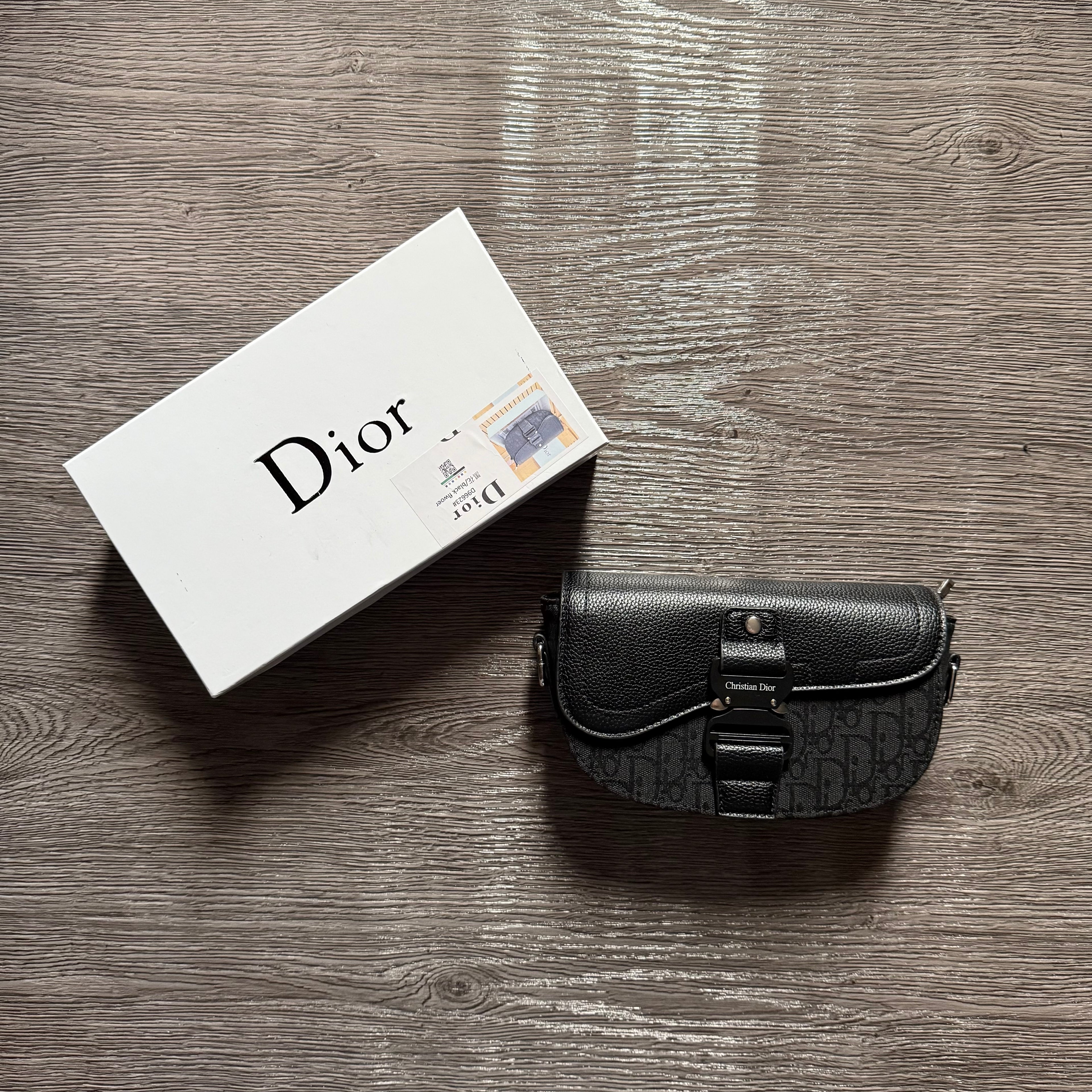 Christian Dior Mini Saddle Messenger Bag