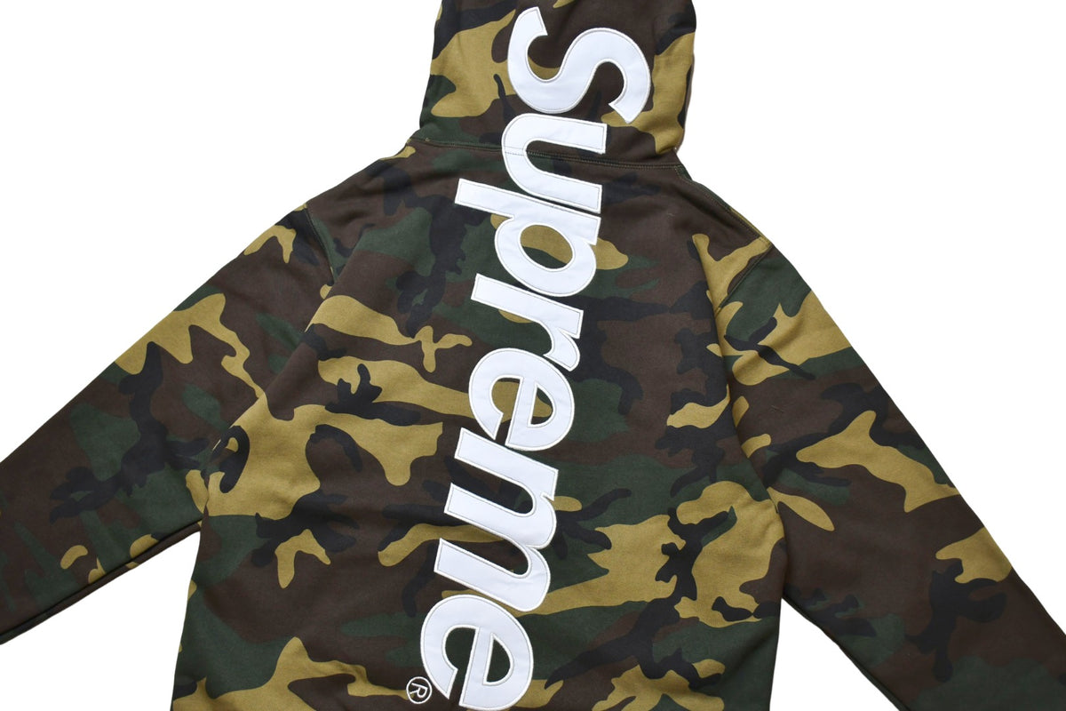 Supreme 26SS Satin Appliqué Hooded Sweatshirt