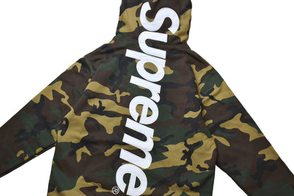 Supreme 26SS Satin Appliqué Hooded Sweatshirt