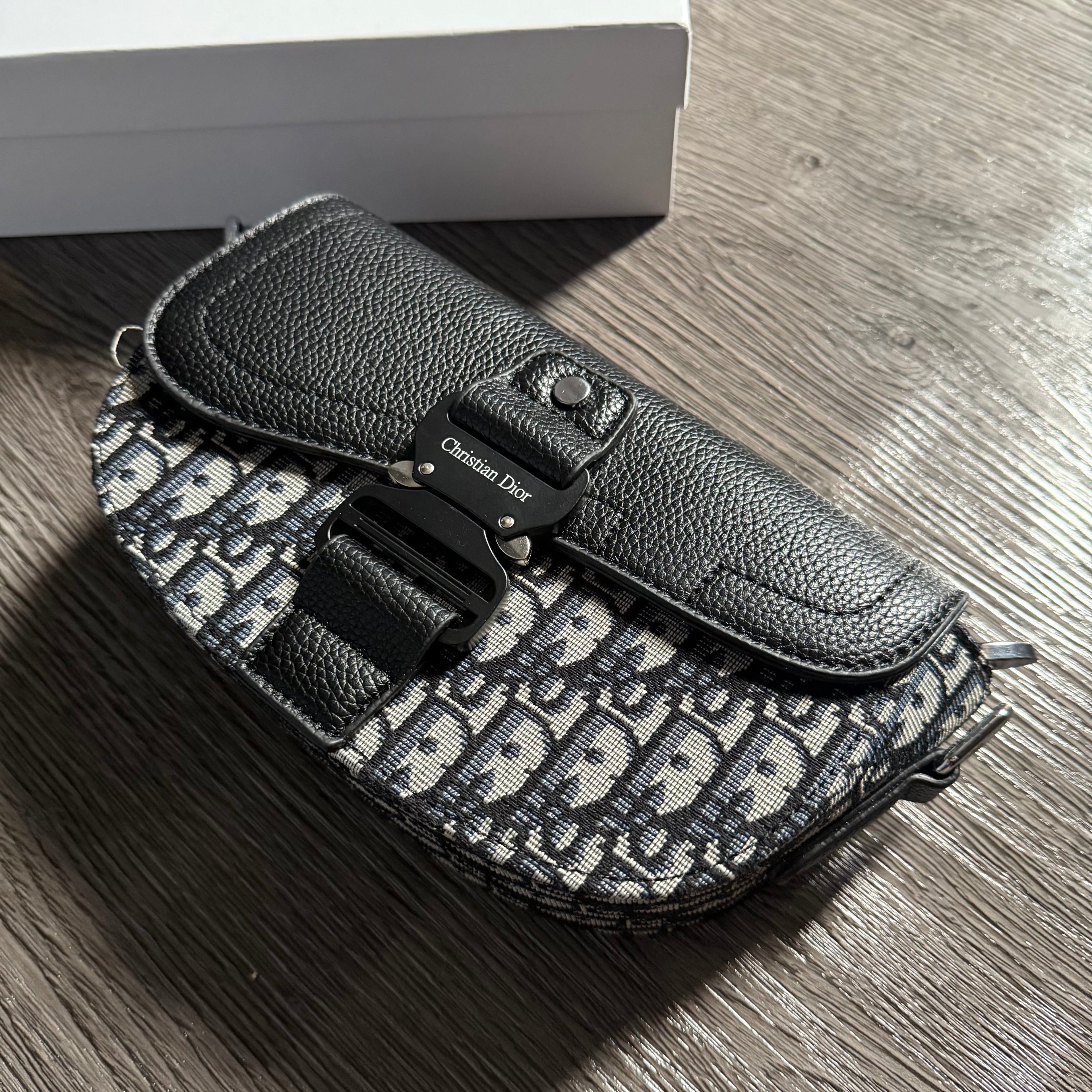 Christian Dior Mini Saddle Messenger Bag