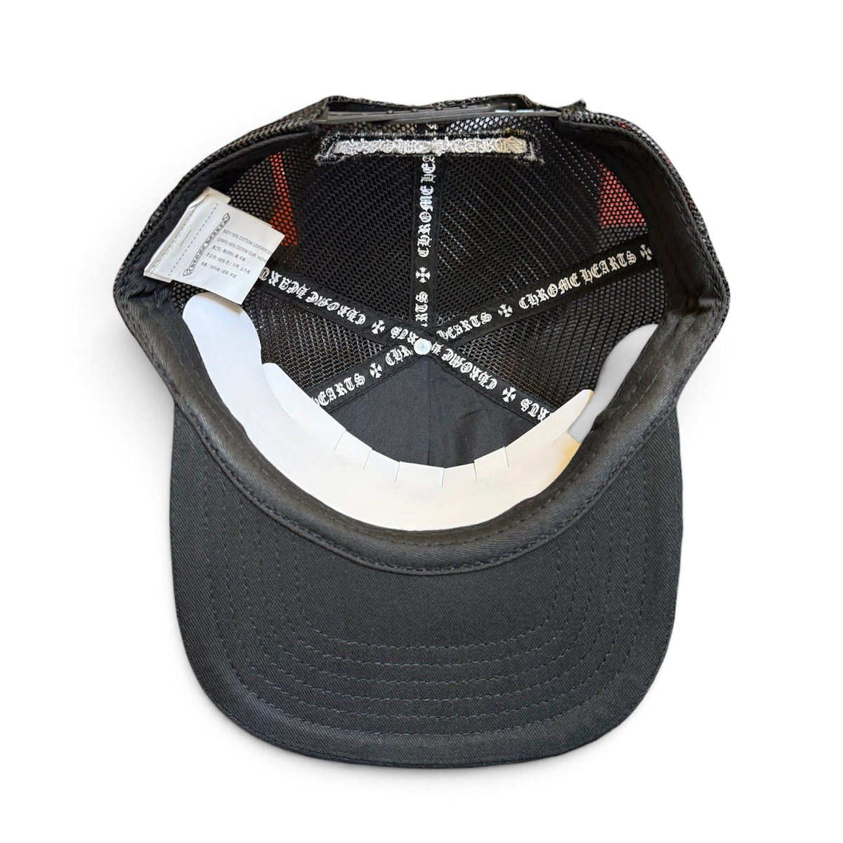 Chrome Hearts Cemetery Cross Trucker Hat