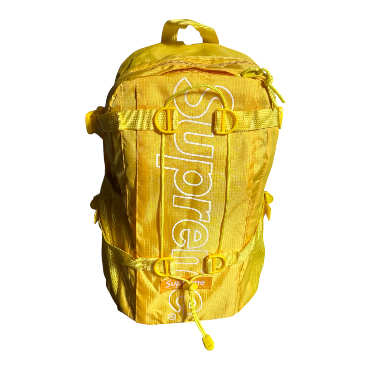 Supreme FW18 Backpack in Yellow