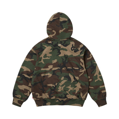 Supreme x b.b. Simon Zip Up Hooded Sweatshirt