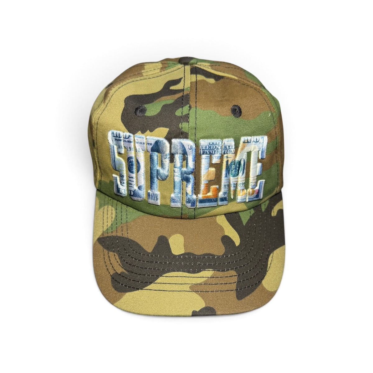 Supreme SS26 Embroided Money Logo 6-Panel
