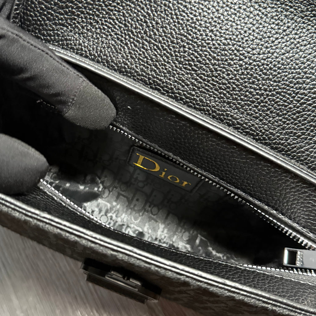 Christian Dior Mini Saddle Messenger Bag