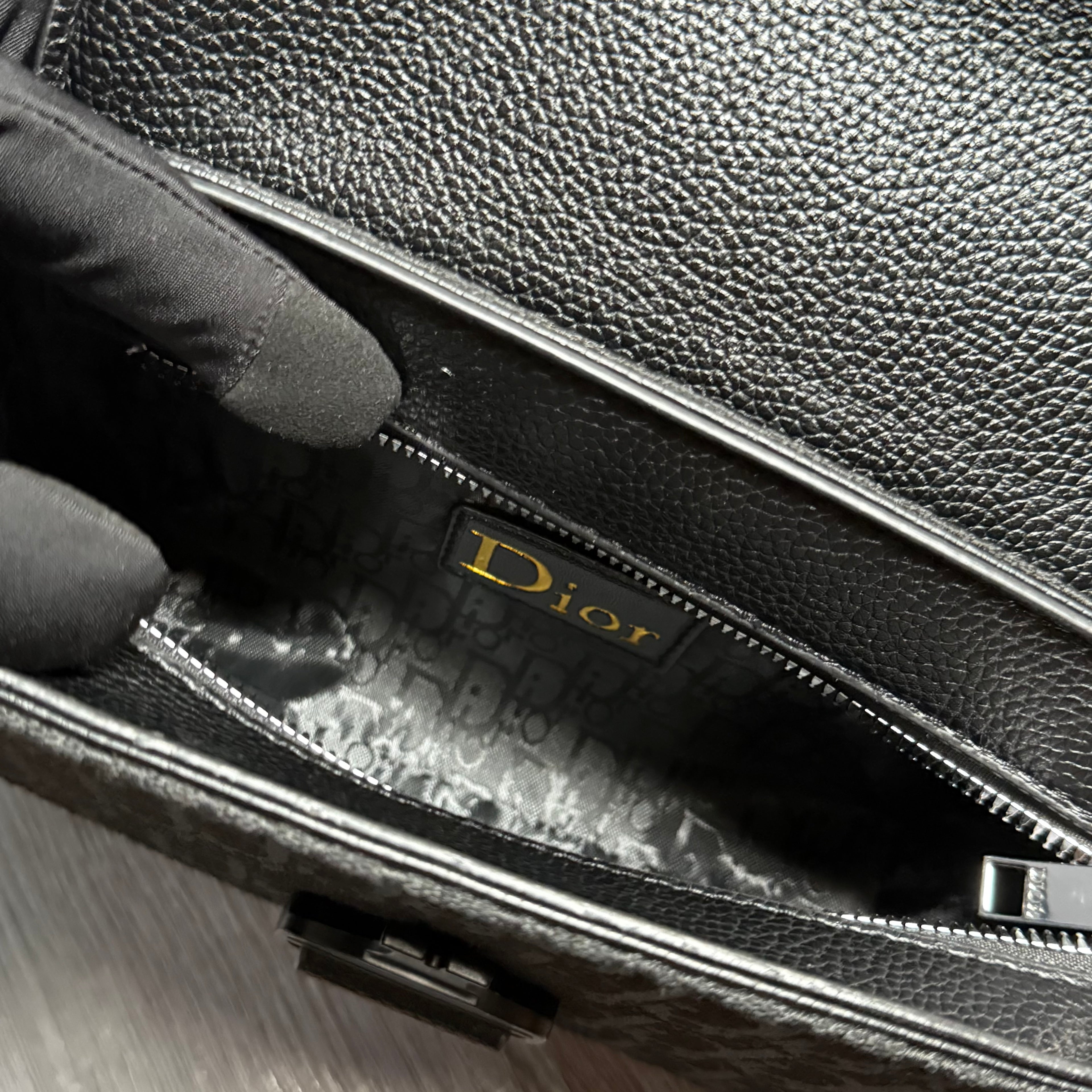 Christian Dior Mini Saddle Messenger Bag
