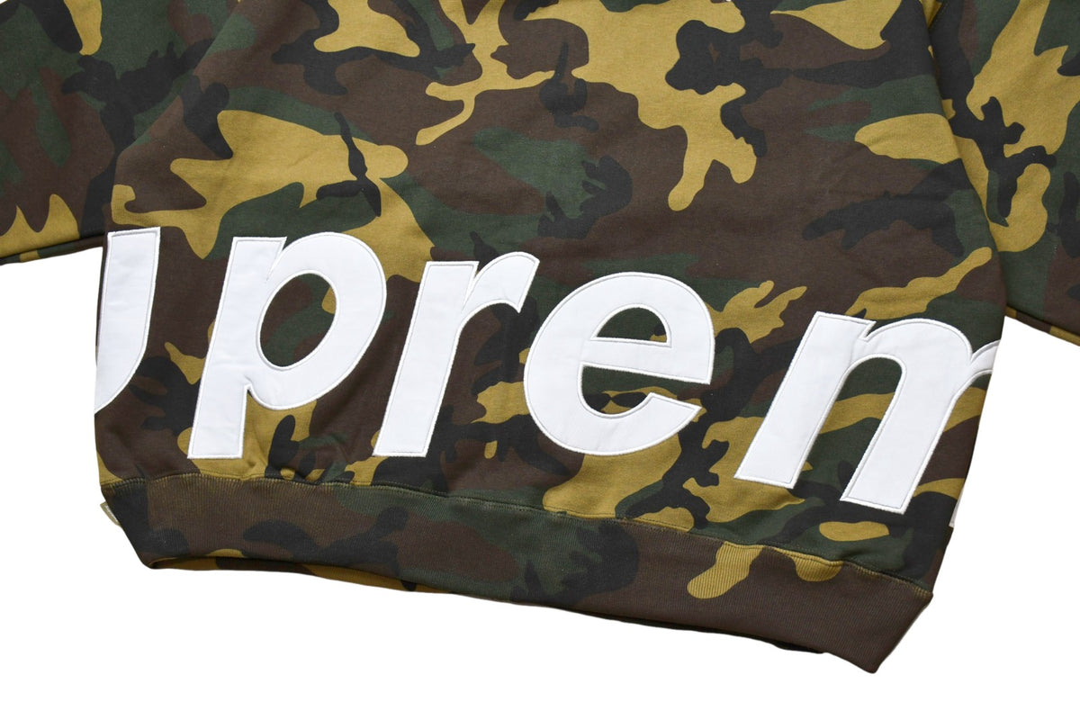Supreme 25SS Big Logo Zip Ip Hoodie