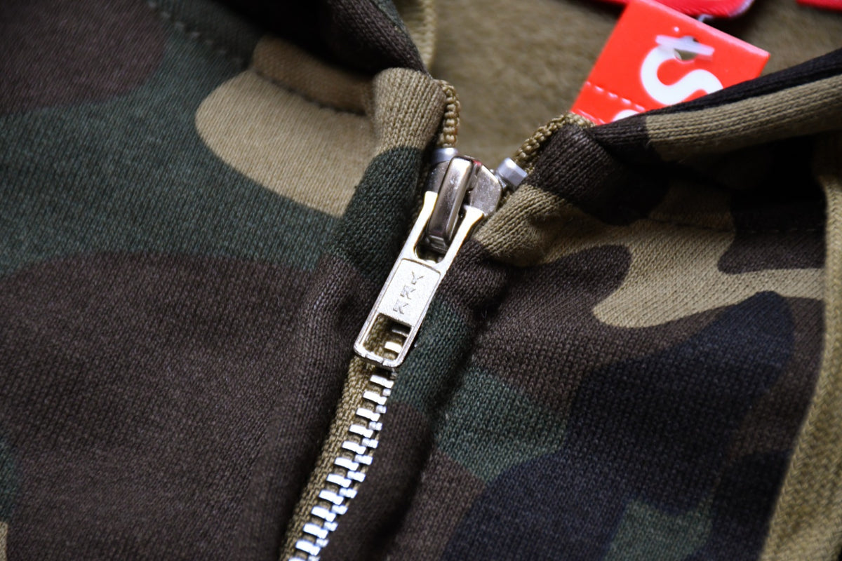 Supreme 25SS Big Logo Zip Ip Hoodie