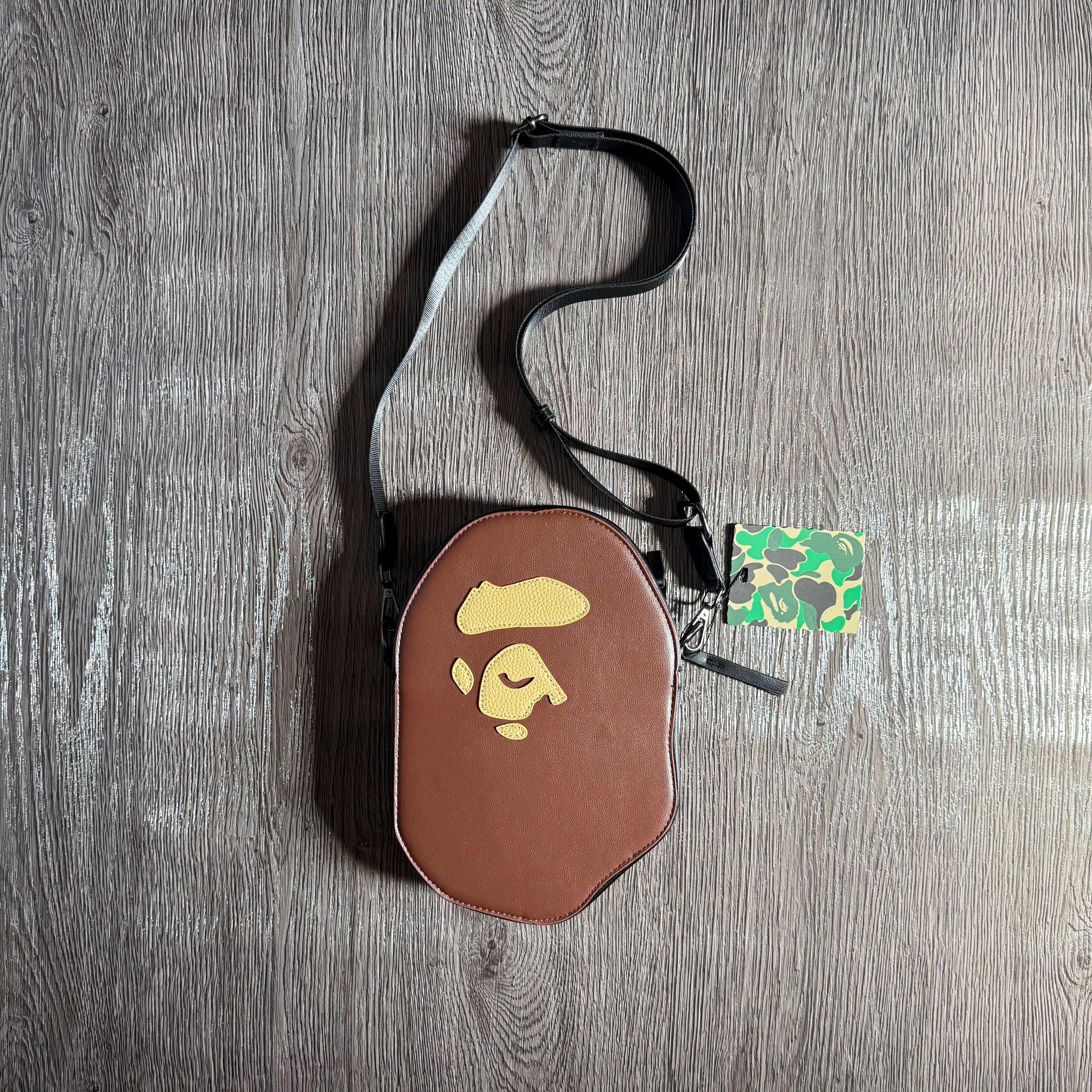 A Bathing APE Big Head Messenger Bag