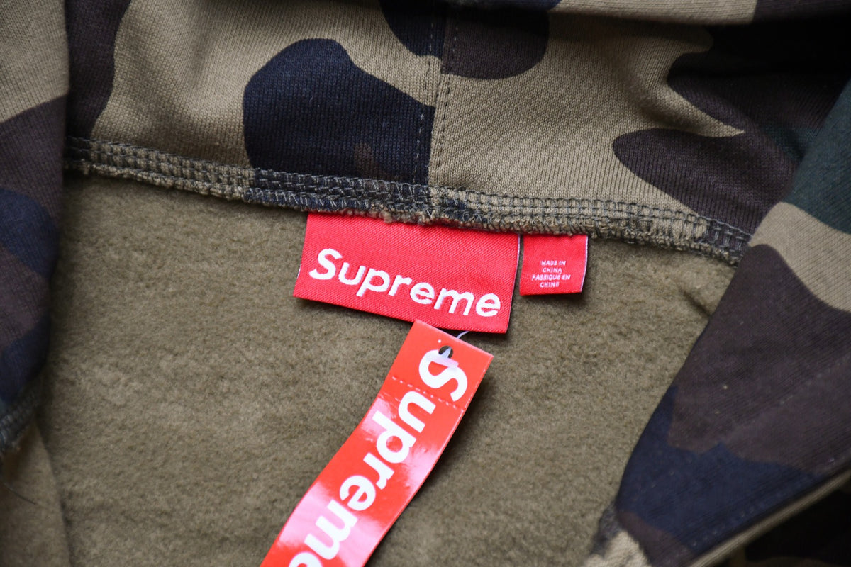 Supreme 25SS Big Logo Zip Ip Hoodie