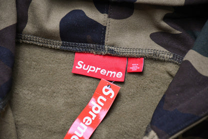 Supreme 25SS Big Logo Zip Ip Hoodie