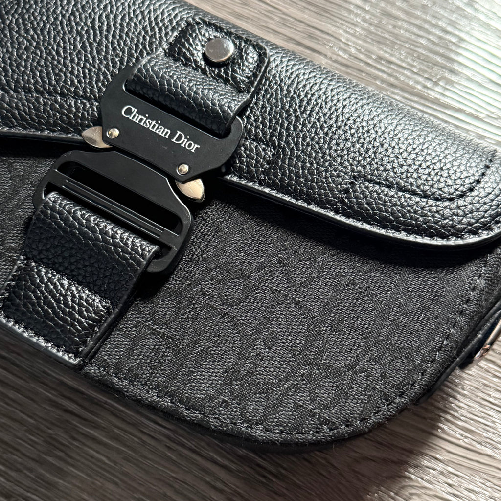 Christian Dior Mini Saddle Messenger Bag