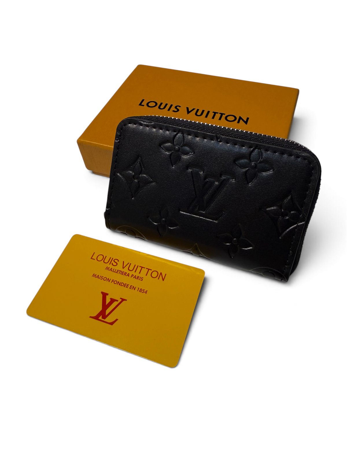 Louis Vuitton Monogram Shadow Zippy Coin Purse
