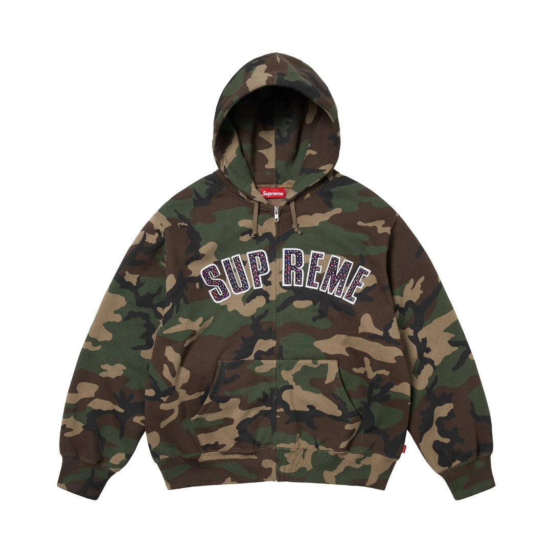 Supreme x b.b. Simon Zip Up Hooded Sweatshirt