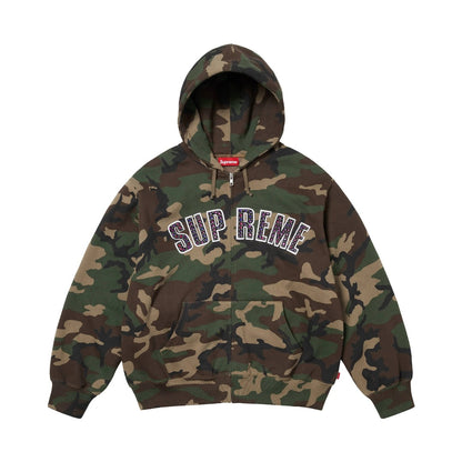 Supreme x b.b. Simon Zip Up Hooded Sweatshirt