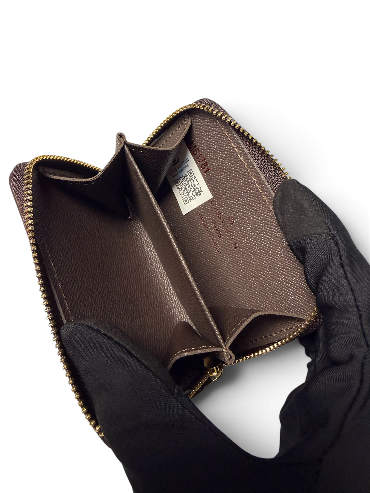 Louis Vuitton Damier Ebene Zippy Coin Purse