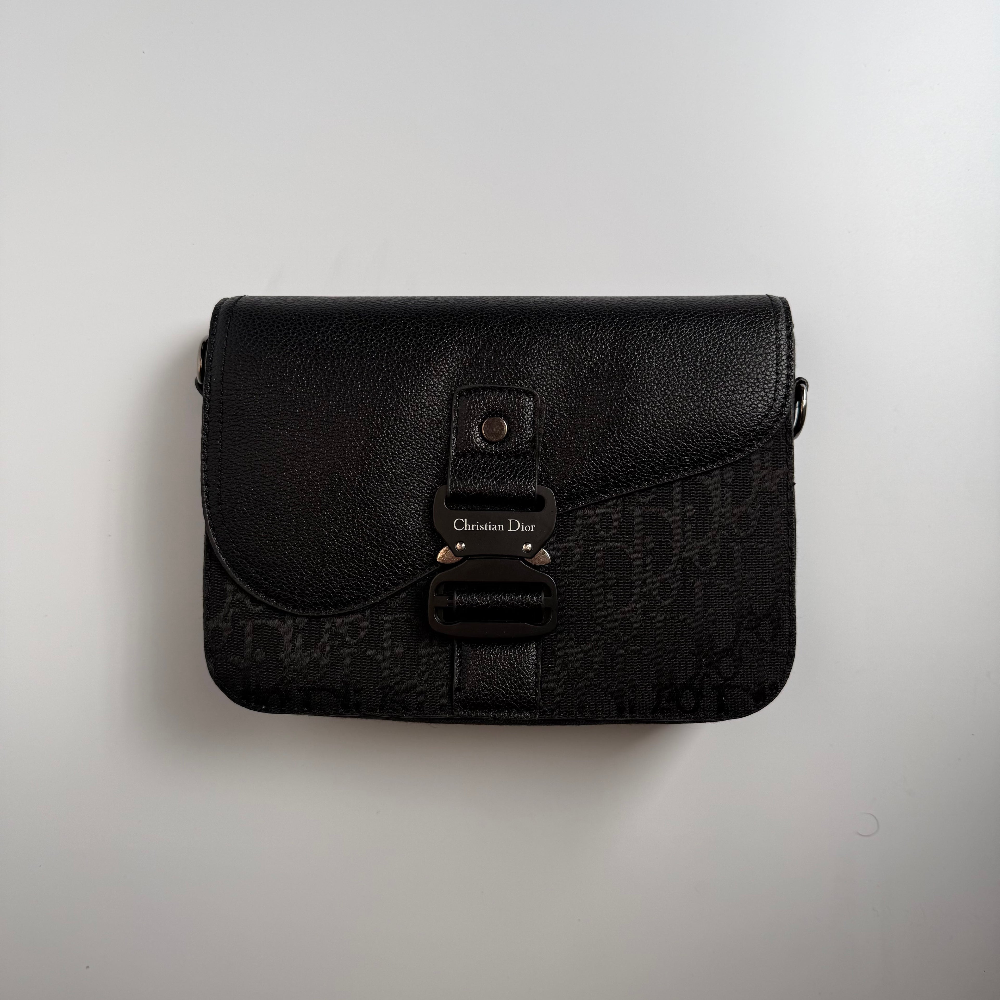 Christian Dior Medium Saddle Messenger Bag with Flap