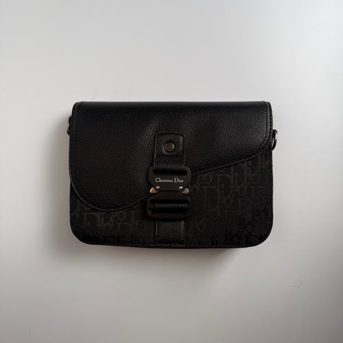 Christian Dior Medium Saddle Messenger Bag with Flap