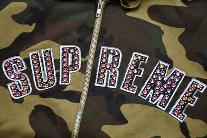Supreme x b.b. Simon Zip Up Hooded Sweatshirt