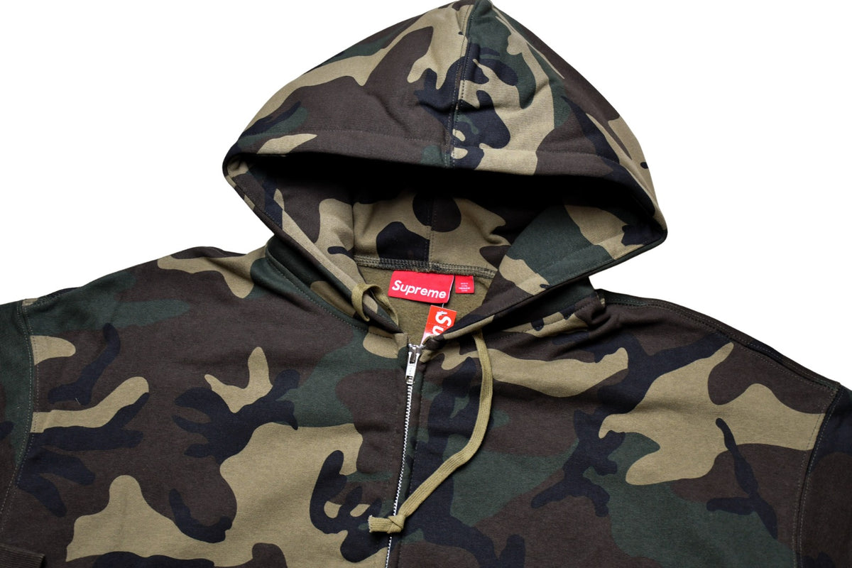 Supreme 25SS Big Logo Zip Ip Hoodie