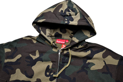 Supreme 25SS Big Logo Zip Ip Hoodie