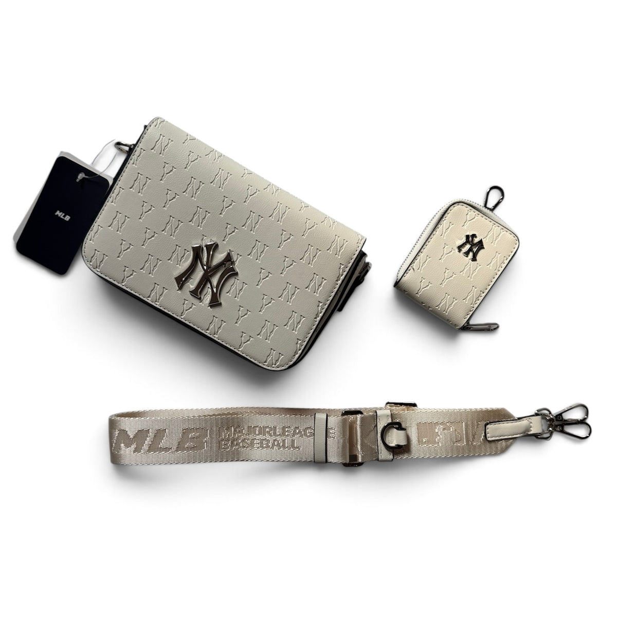 MLB Korea New York Monogram Sling Bag