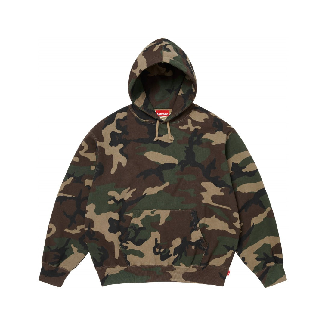 Supreme 26SS Satin Appliqué Hooded Sweatshirt
