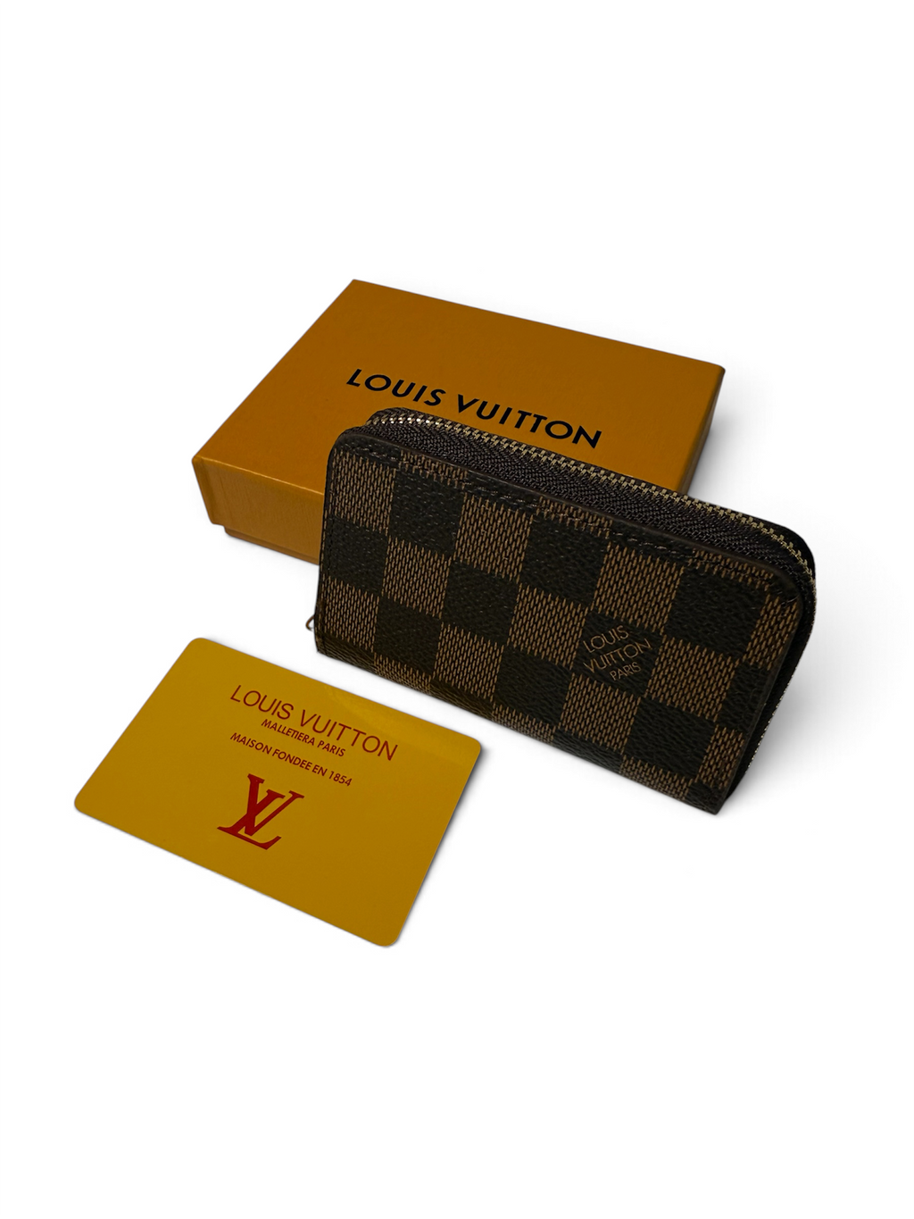 Louis Vuitton Damier Ebene Zippy Coin Purse