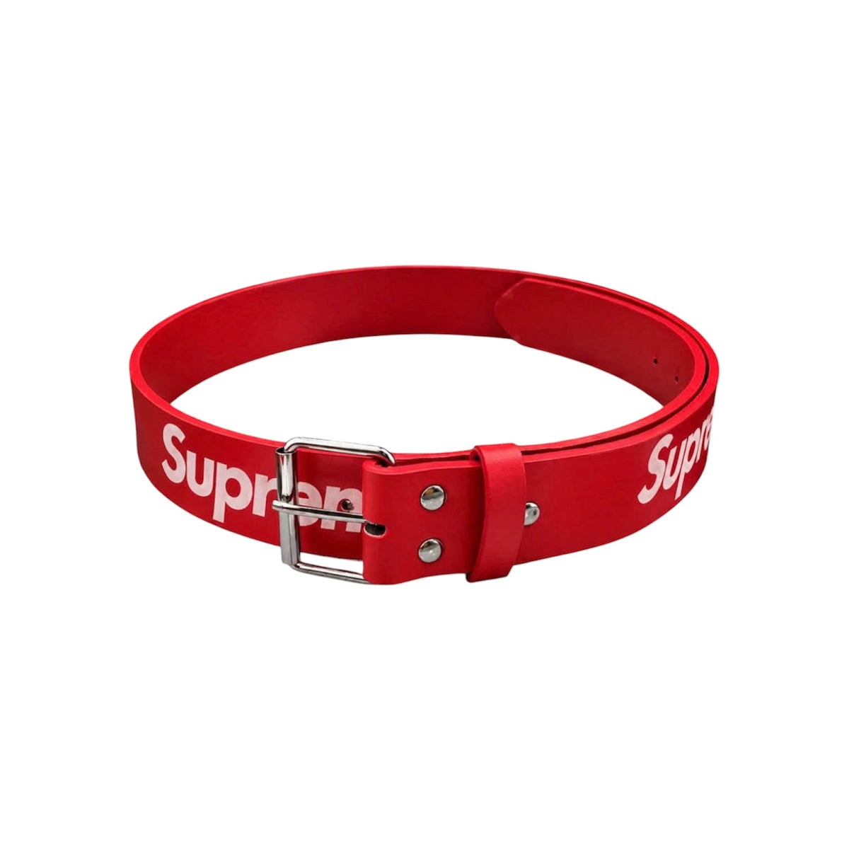 Supreme Repeat Leather Belt