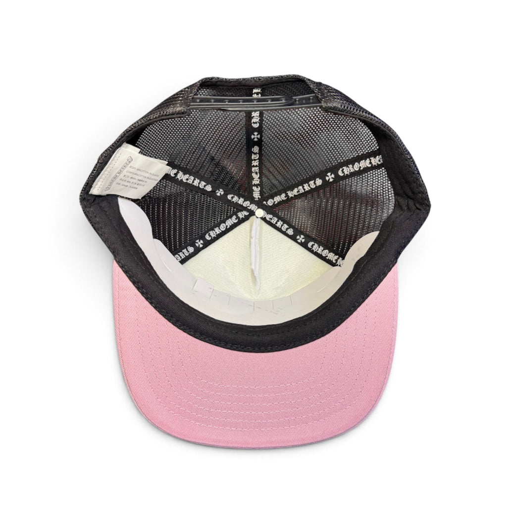 Chrome Hearts Pink ‘Hollywood’ Trucker Hat