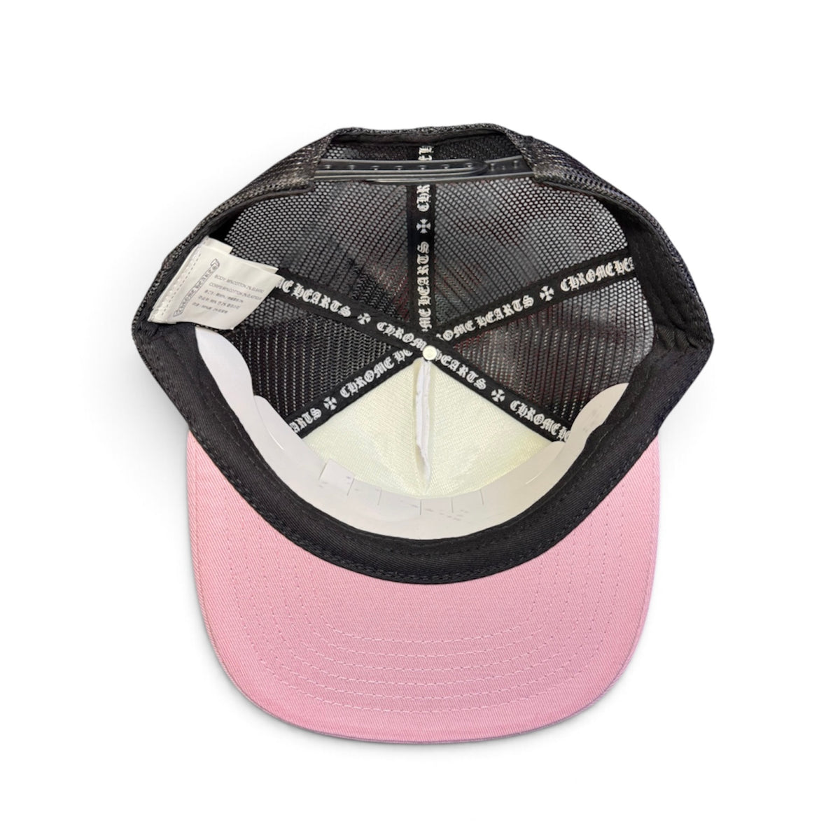 Chrome Hearts Pink ‘Hollywood’ Trucker Hat