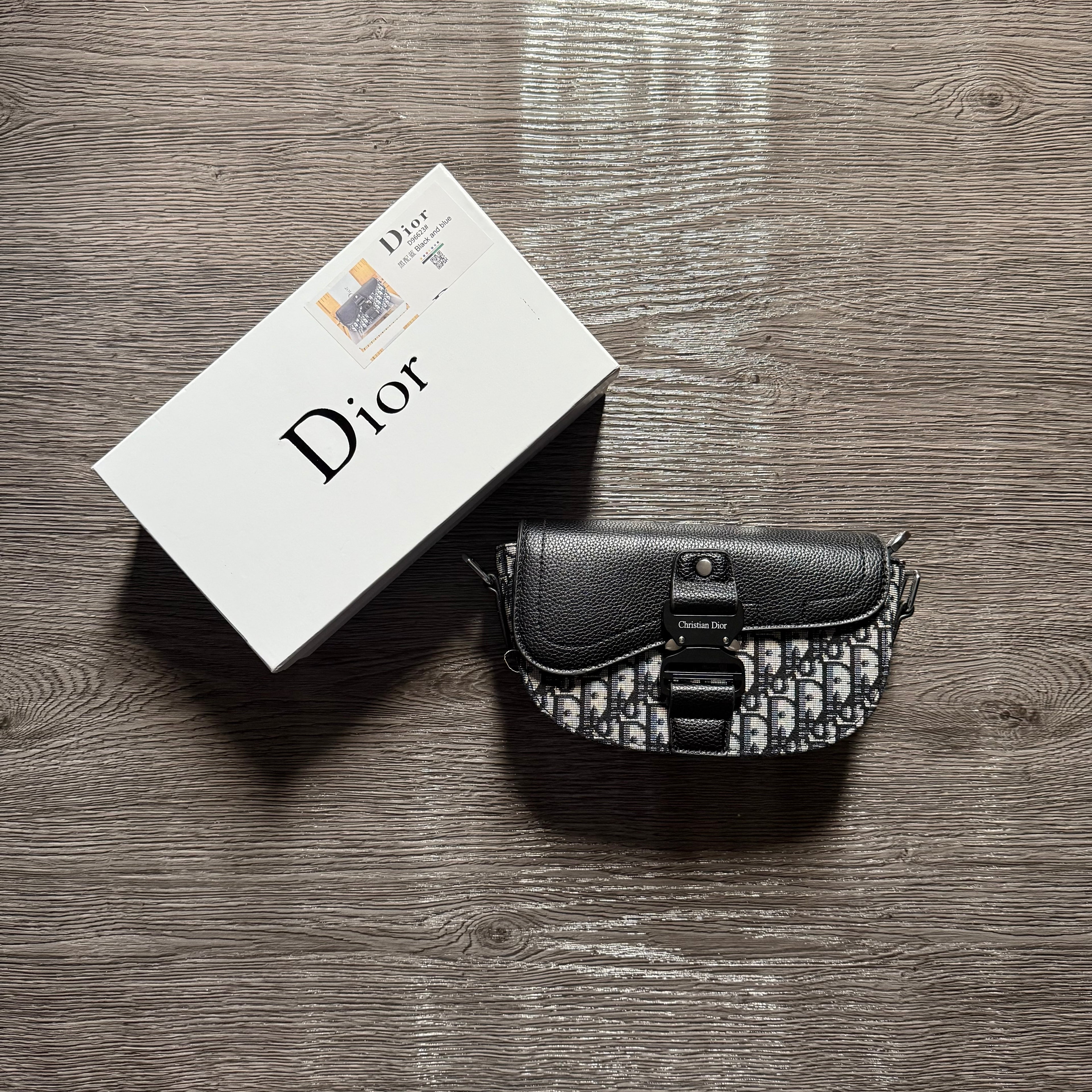 Christian Dior Mini Saddle Messenger Bag