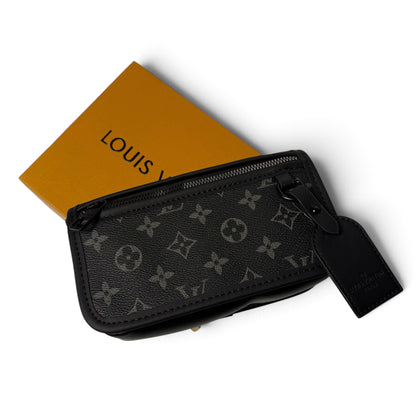 Louis Vuitton Bosphore Wearable Wallet in Monogram Eclipse canvas
