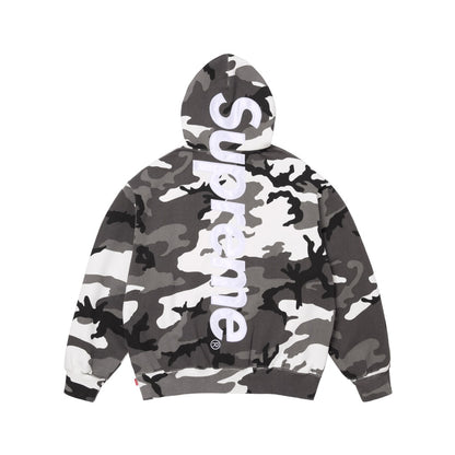 Supreme 26SS Satin Appliqué Hooded Sweatshirt