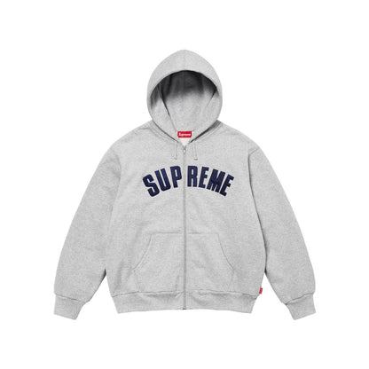 Supreme Arc Thermal Lined Zip Up Hooded Sweatshirt