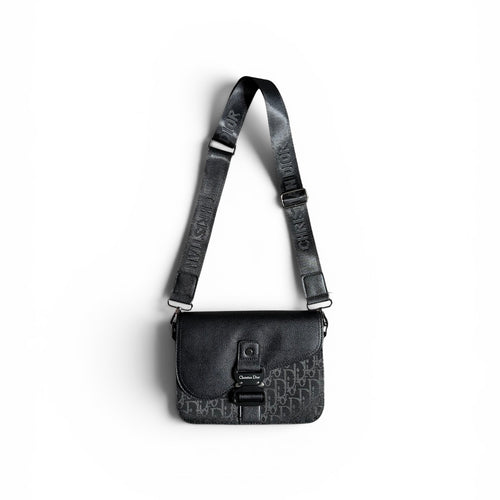 Christian Dior Medium Saddle Messenger Bag with Flap