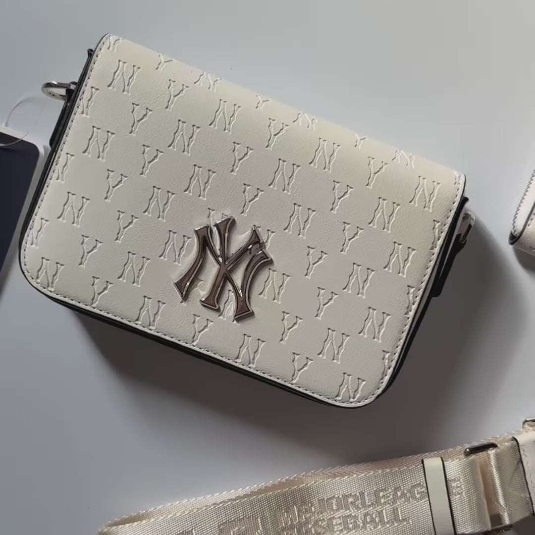MLB Korea New York Monogram Sling Bag